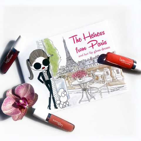 HEIRESS FROM PARIS - Illustrated Book