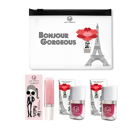 BONJOUR GORGEOUS - 3 piece lip kit